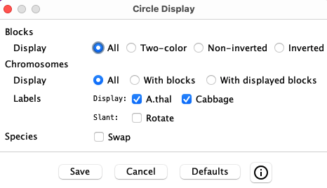 Display button