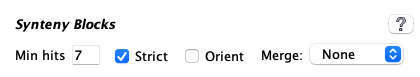 Cluster parameters