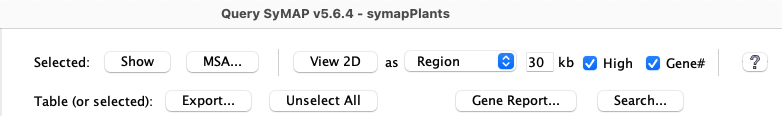 query buttons