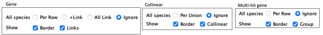 report menu options